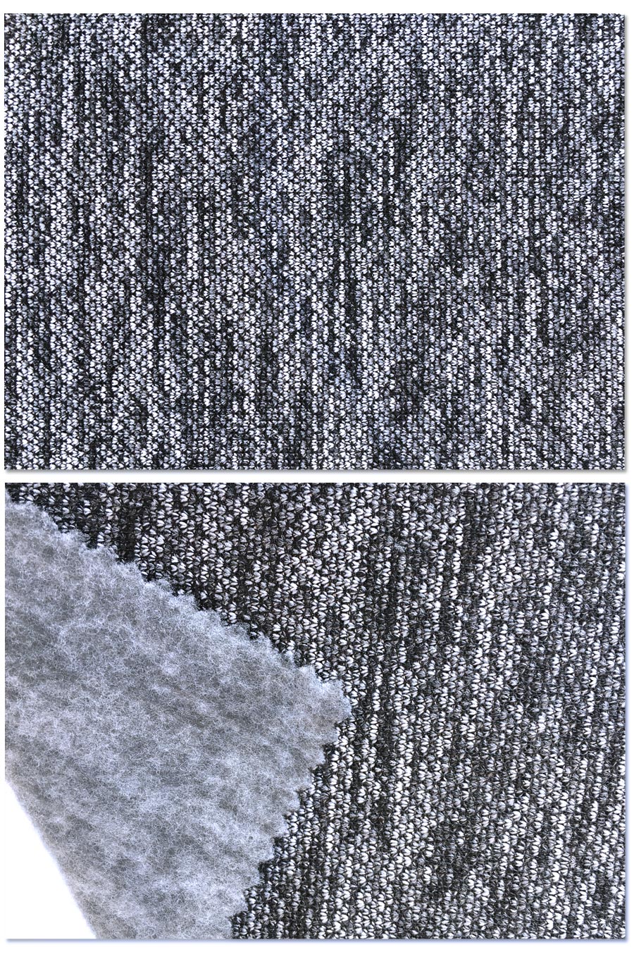 1,8 m 240 g Polyester-Jacquard, gebürstetes Fleece-Gewebe