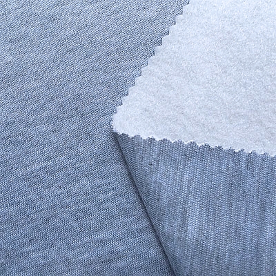Spun Polyester DTY Fleece Fabric